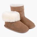 Ladies Albery Sheepskin Slipper Chestnut Extra Image 6 Preview